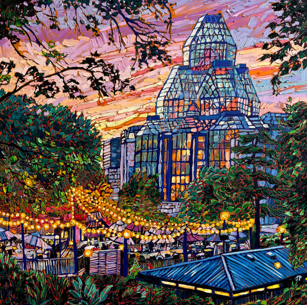 Summer Evening at the National Gallery, Ottawa