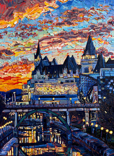 Last Light on the Rideau Canal