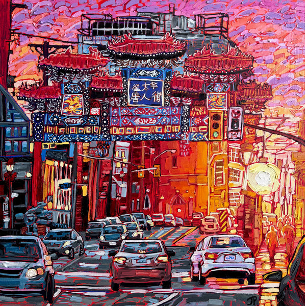 Golden Hour on Somerset Street, Ottawa