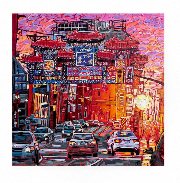 Golden Hour on Somerset Street, Ottawa