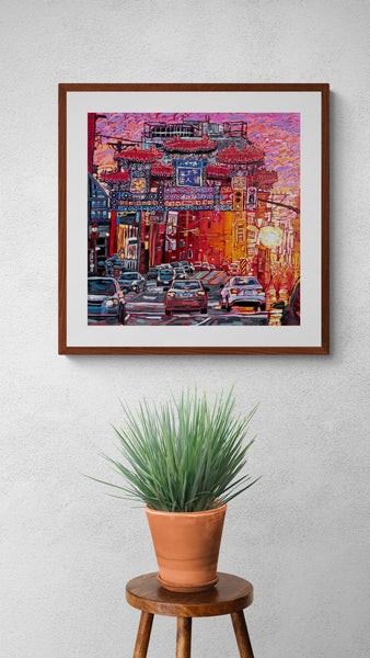 Golden Hour on Somerset Street, Ottawa