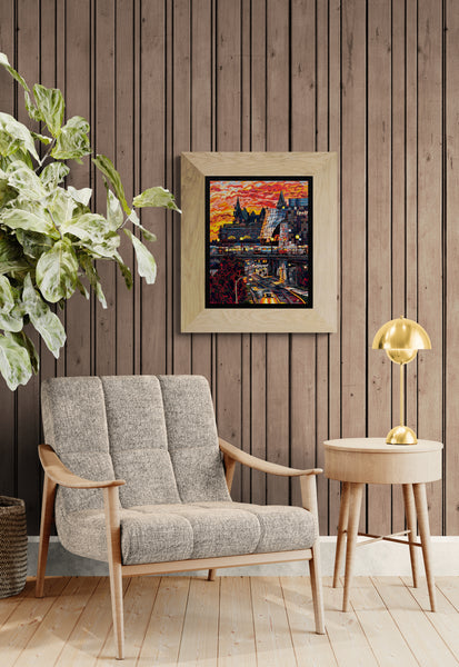 Evening Glow on Mackenzie King Bridge