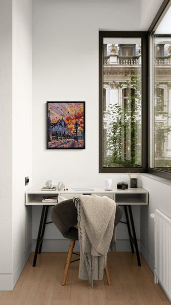 Golden Hour on Wellington Street, Ottawa