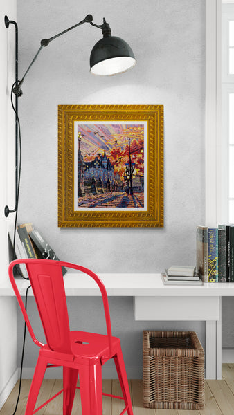 Golden Hour on Wellington Street, Ottawa