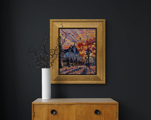 Golden Hour on Wellington Street, Ottawa