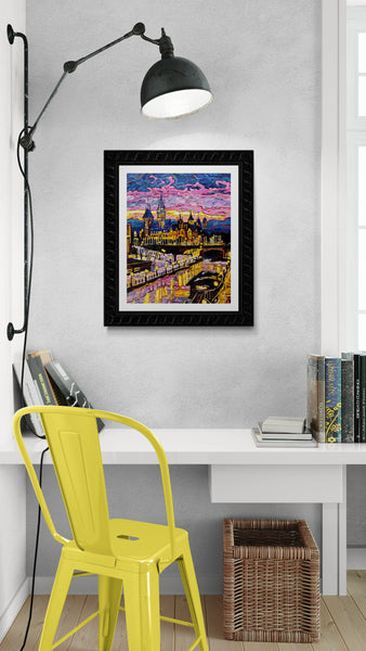 Gilded Reflections on the Rideau Canal