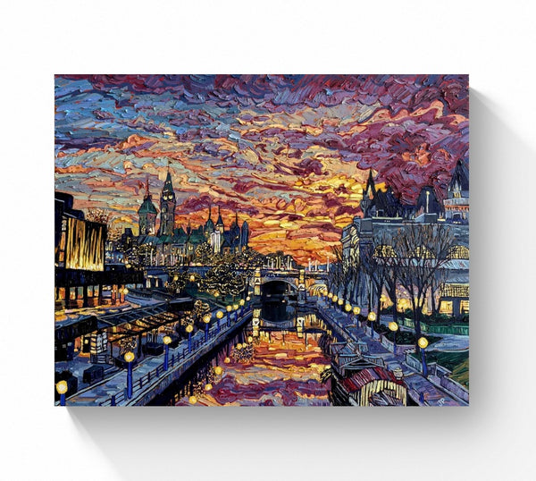 La ville en pleine lumière (The City at Full Glow)