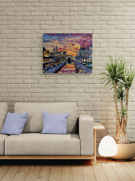 La ville en pleine lumière (The City at Full Glow)