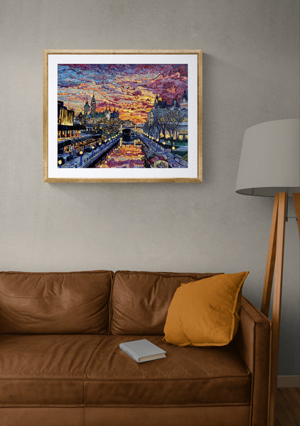 La ville en pleine lumière (The City at Full Glow)