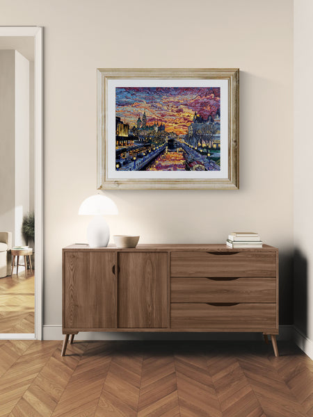 La ville en pleine lumière (The City at Full Glow)