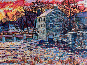 Spring Sunset at Watson's Mill, Manotick