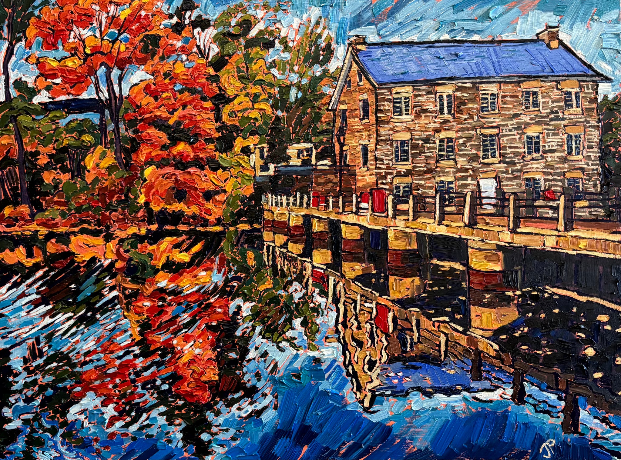 Fall Reflections & Watson’s Mill, Manotick