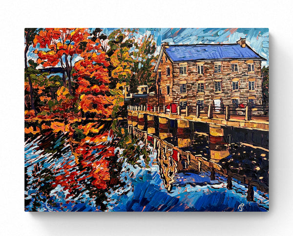 Fall Reflections & Watson’s Mill, Manotick