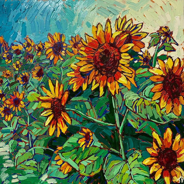 The Bold Sunflowers of Ashton Trails, Ontario